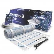 Теплый пол нагревательный мат MATRIX 0,5 кв.м